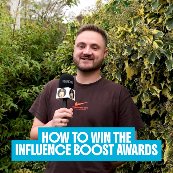 Video preview, Liam explains the influence boost awards